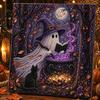 Ontspannend Creatief Hobby Cadeau Halloween Kunst met Nep Parels Doe-het-zelf Kit Spookachtig Schattig 3D Kralen Schilderen Knutselen