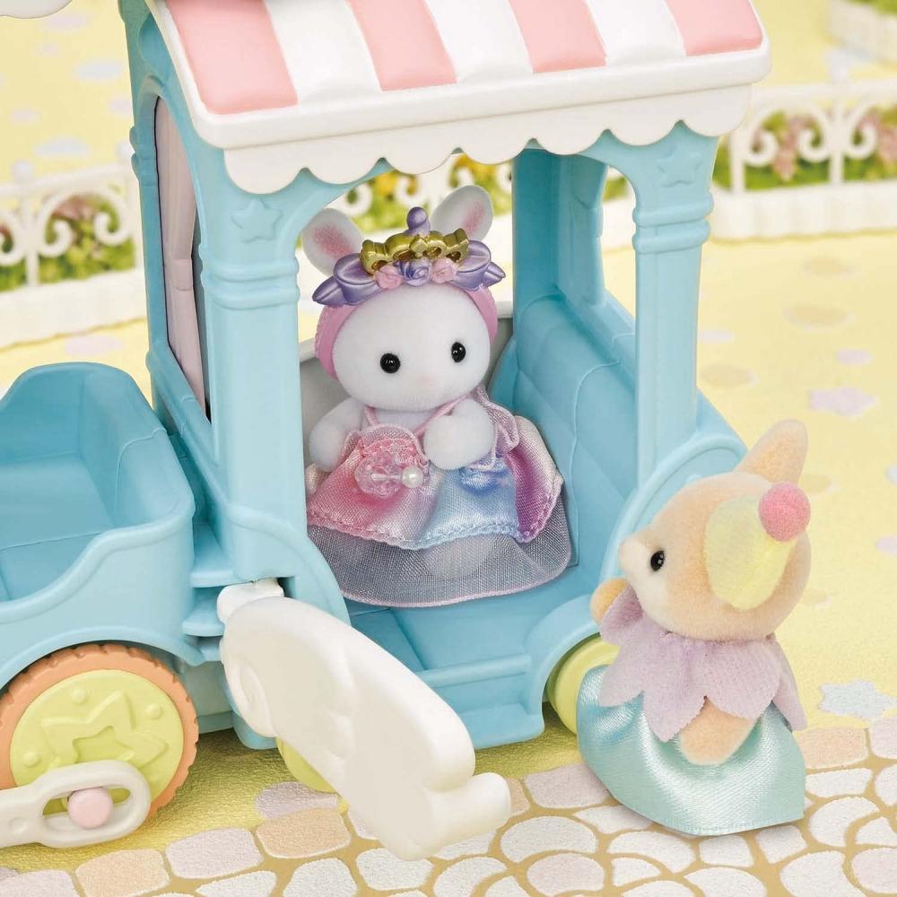 Sylvanian Families Freizeitpark-Attraktion [Fluffy Cloud Parade Eisenbahn-Set]