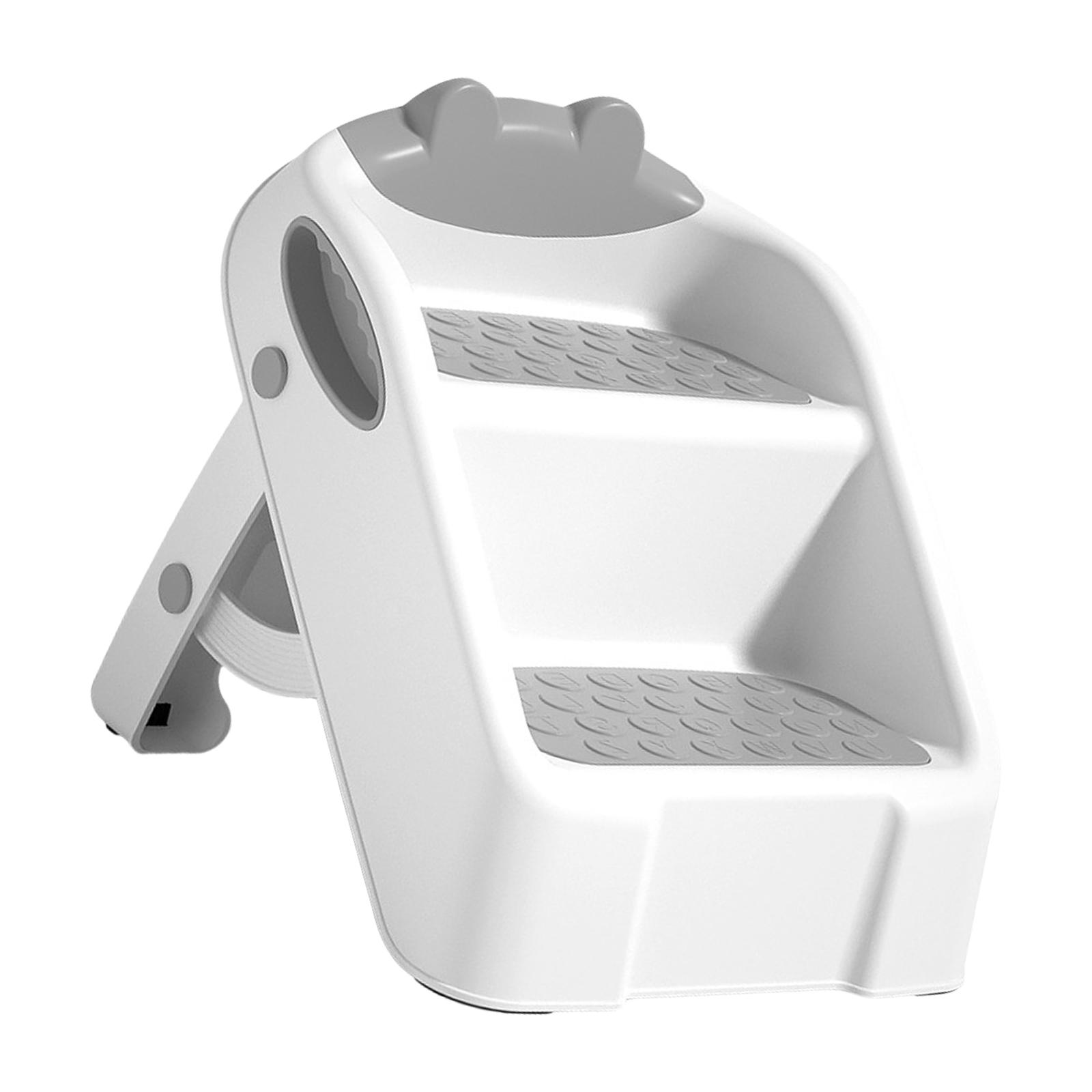 

Двухступенчатая табуретка для ванной, детская складная табуретка-ступенька с противоскользящим покрытием, легкая в переноске, табуретка-лестница, помощник