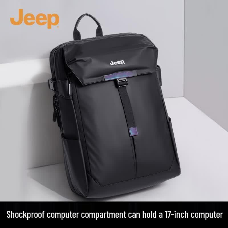 JEEP Men s 17.3-inch Multi-functional Business Laptop Backpack