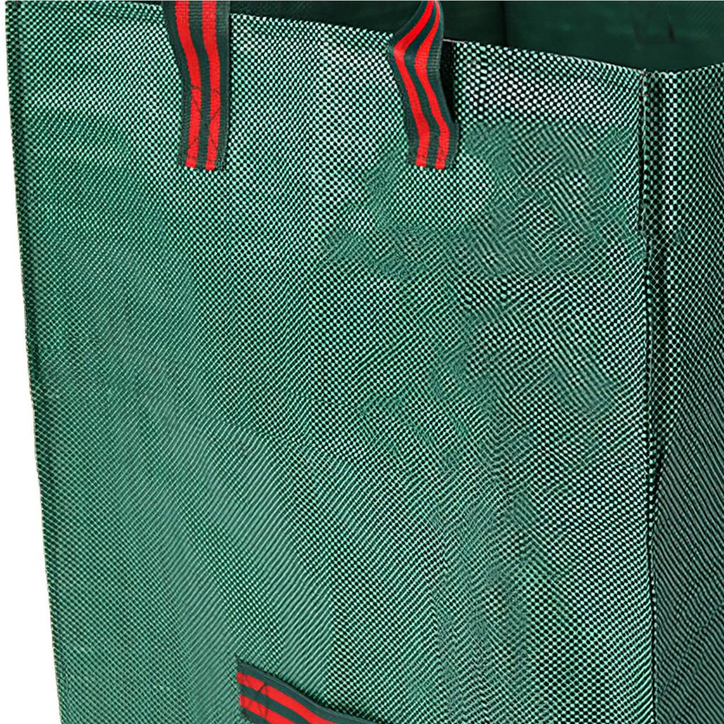 Garbage Bags Courtyard Large Container PP with Handles for Collecting Trash Bins Garden Waste Storage Wearable Lawn Rubbish Bin