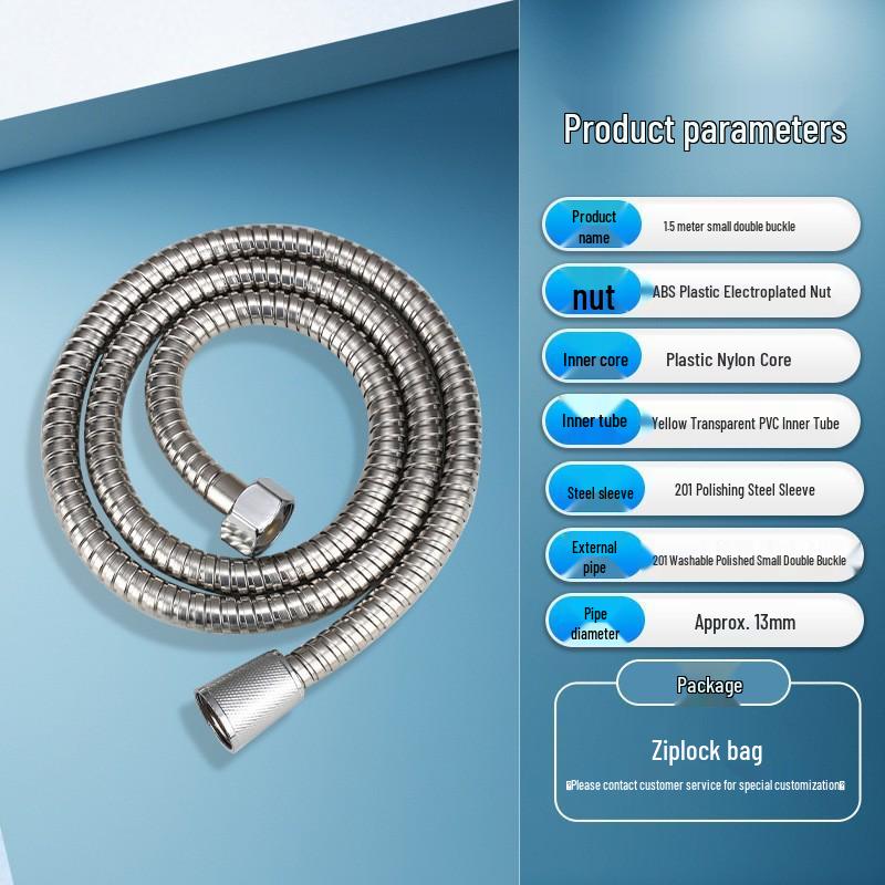 304 Stainless Steel Shower Hose for Bathroom Water Heaters