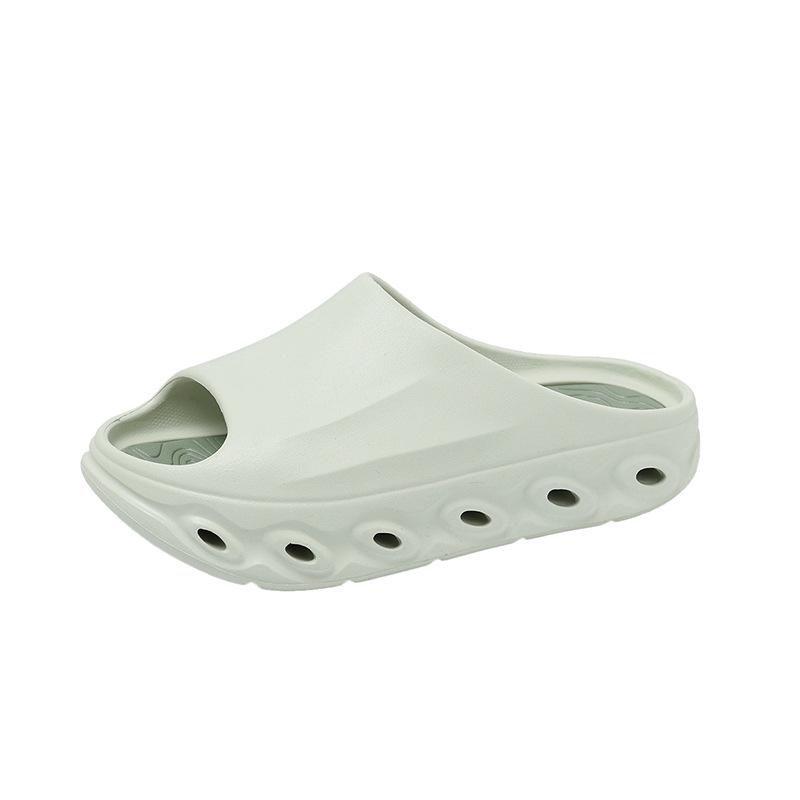 Herren Kokosnuss-Sandalen: Trendiger weicher Pantoletten-Slipper mit dicker Sohle für sommerliche Outdoor-Aktivitäten.