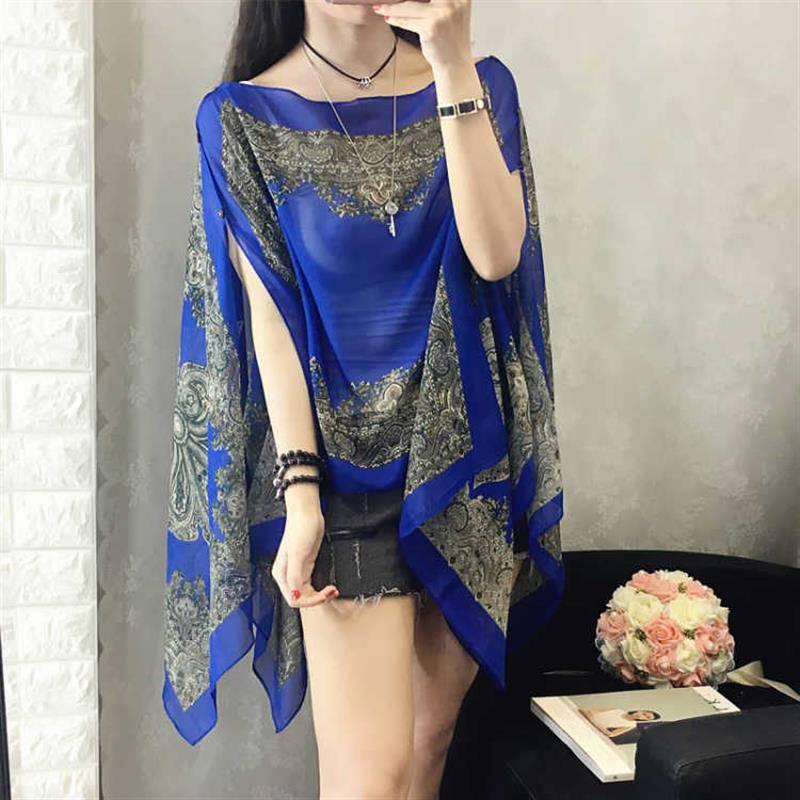 Women's Lightweight Sun Protection Shawl, Elegant Summer Silk Scarf for Travel, Beach, and Mother's Style