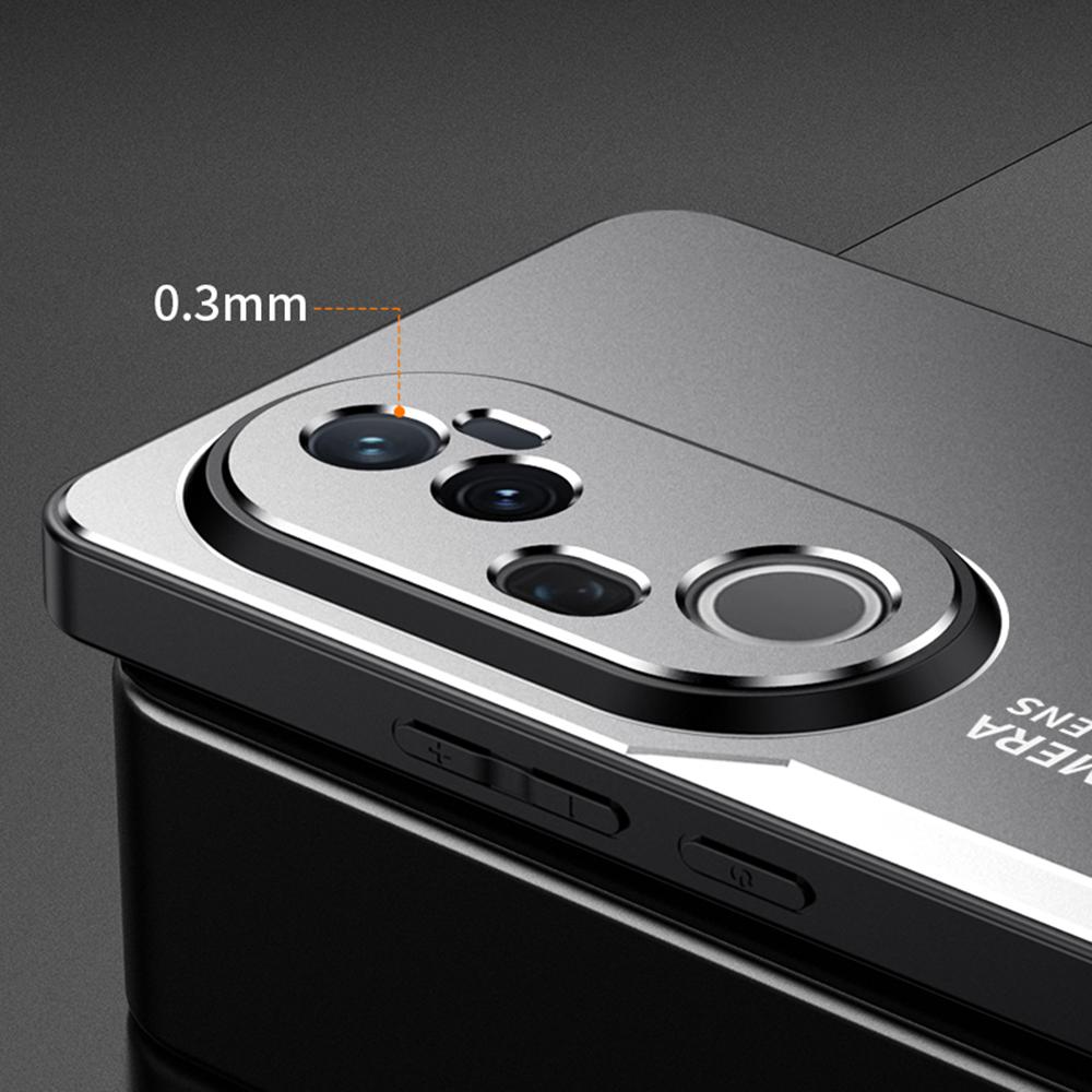 For Vivo S20 Pro 5G Phone Case Aluminium Alloy TPU PC Back Cover