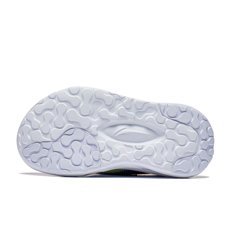 Li-Ning Cloud Shock Absorbing Lightweight Non-Slip Childrens Sandals Kids Sandals White Blue YKKT002-1