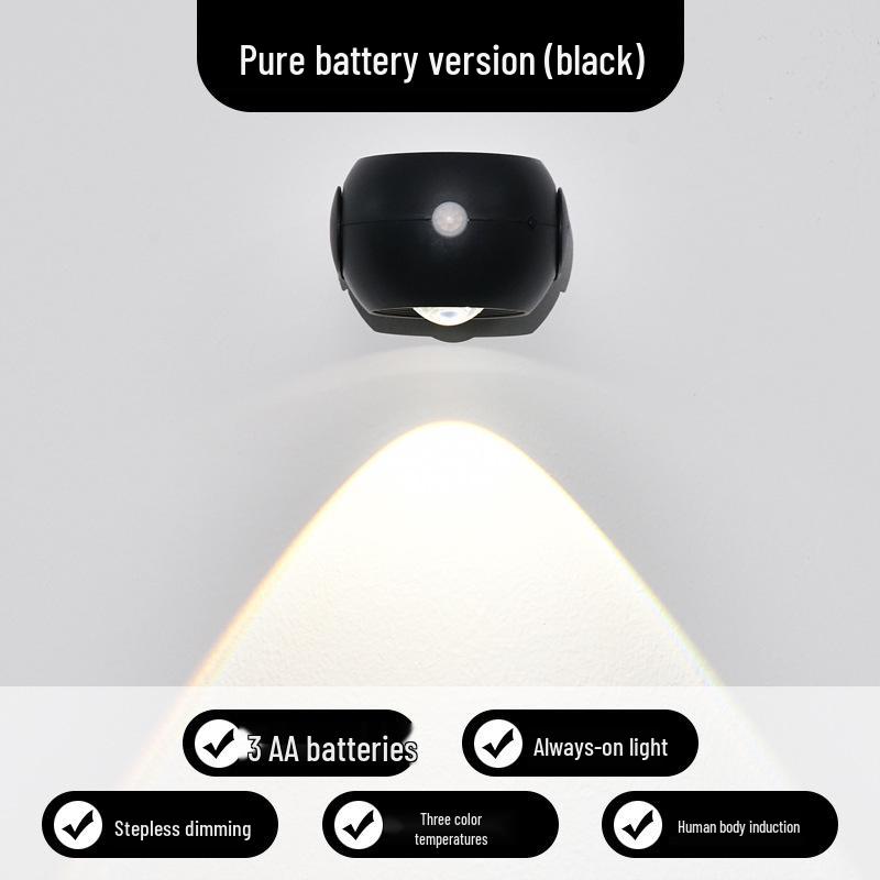 Magnetic Bedside Charging Night Light with Motion Sensor and Sunset Ambience