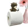Rustikaler Wandhalter Kuhständer Bauernhaus Küchenrollenhalter Lustiger Toilettenpapierhalter Küchenwandhalter Kreativer Taschentuchhalter