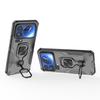 For Xiaomi 17 Pro Max Case Rotatable Ring Kickstand PC + TPU Shockproof Phone Cover