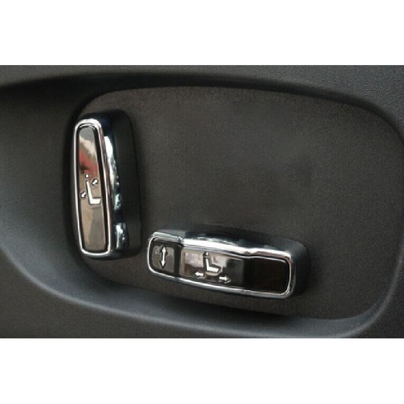 Fit For Range Rover Velar 2018-2022 Gloss Black Seat Button Handle Cover Trim 4X