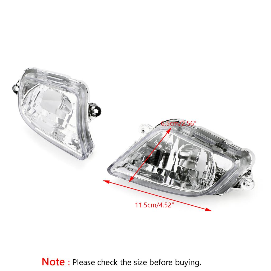 Front Turn Signals Lens For Honda CBR1100XX 1997-2006 Clear
