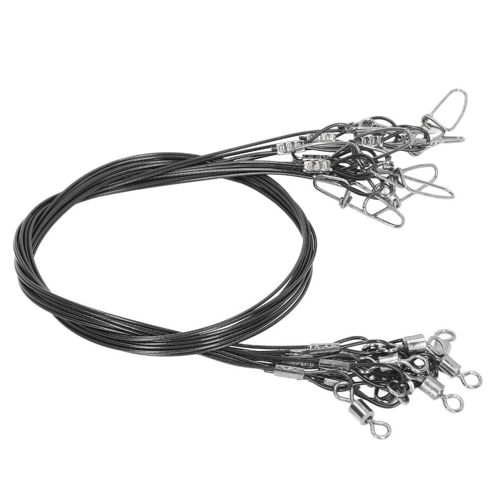 30PCS Anti Bite Fishing Wire Rigs Leaders Heavy Duty Fishing Wire Leaders  Lures Rig