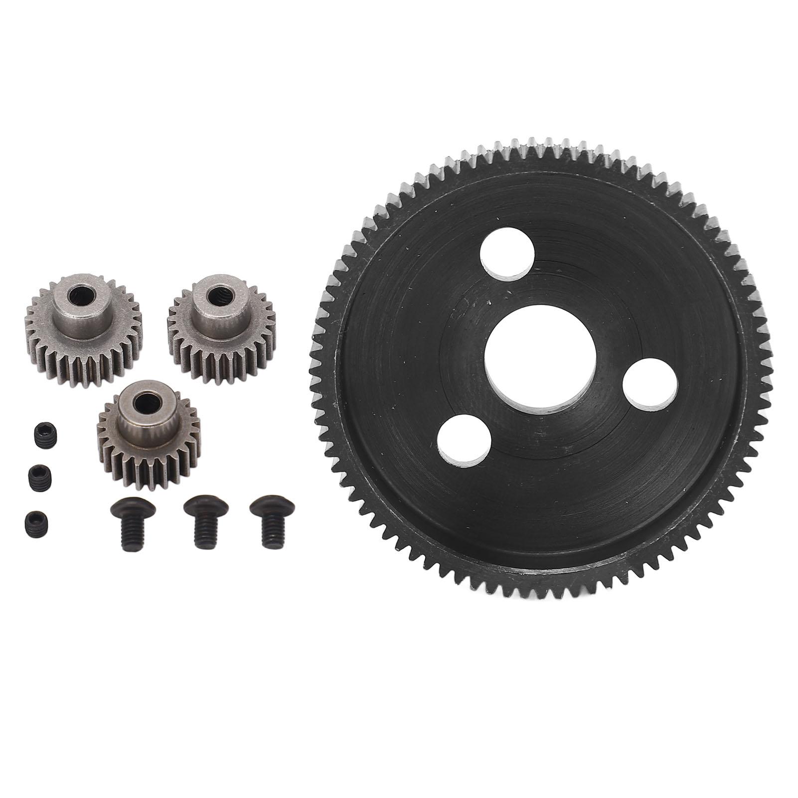 

Набір шестерень RC Запасна металева 83T циліндрична шестерня з набором 23T 25T 27T піньйонних шестерень для TRAXXAS SLASH