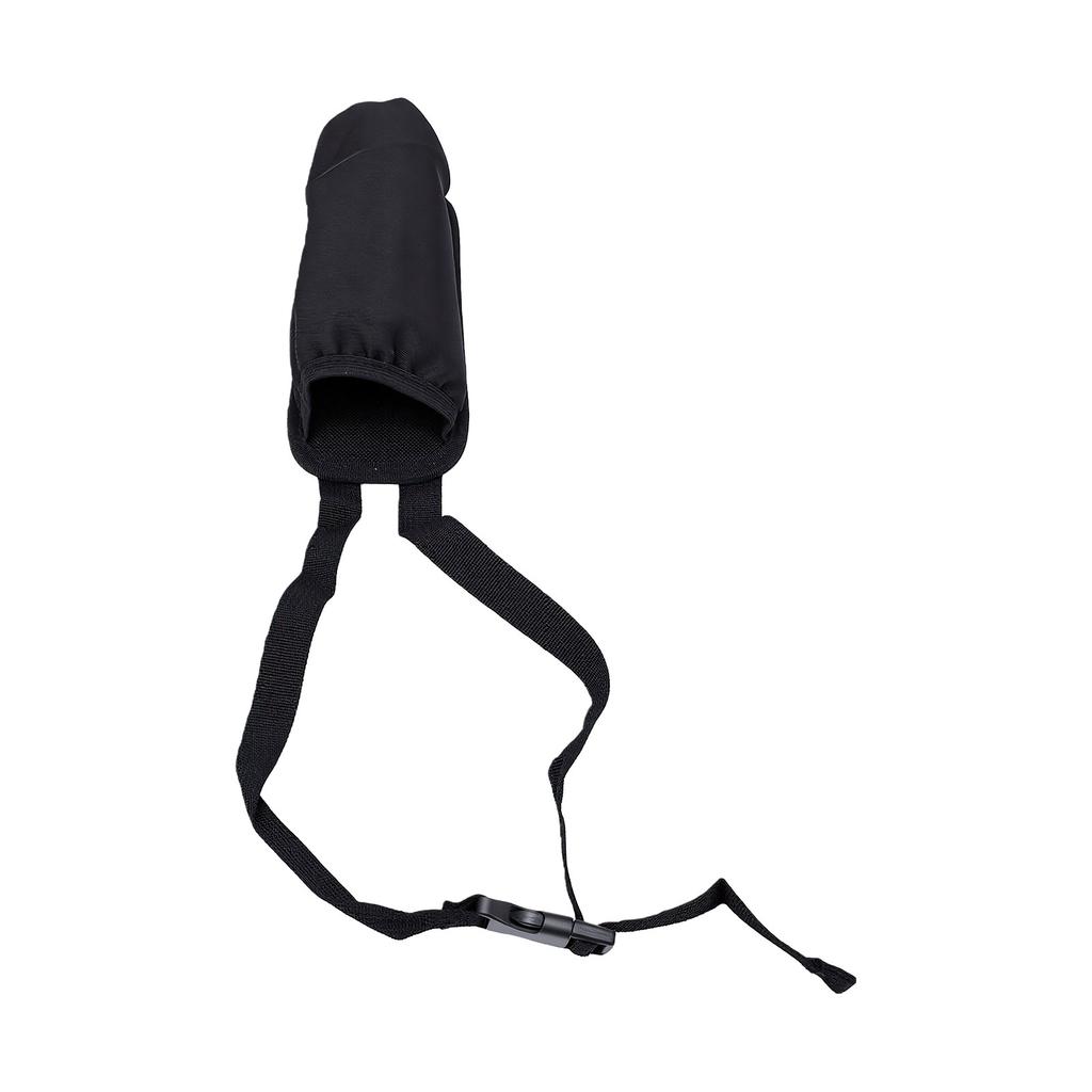 Fire Extinguisher Storage Bag Easy To Install Black Oxford Cloth Extinguisher Holder Bag For Car Seat Back