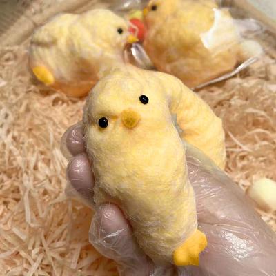 Handgemachtes Chick Taba Toys Ultraweiches Spielzeug zum Stressabbau ( Hähnchen )