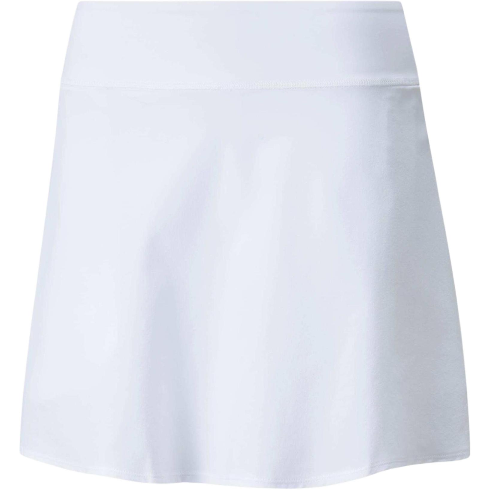 

Puma Pwrshape Solid Golf Comfortable Sports Skirt Women Skirts Bright-White 533011-01