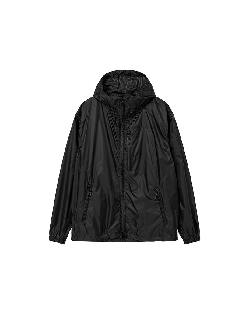 Worthwhile Movement 2L Packable Windbreaker (Black)