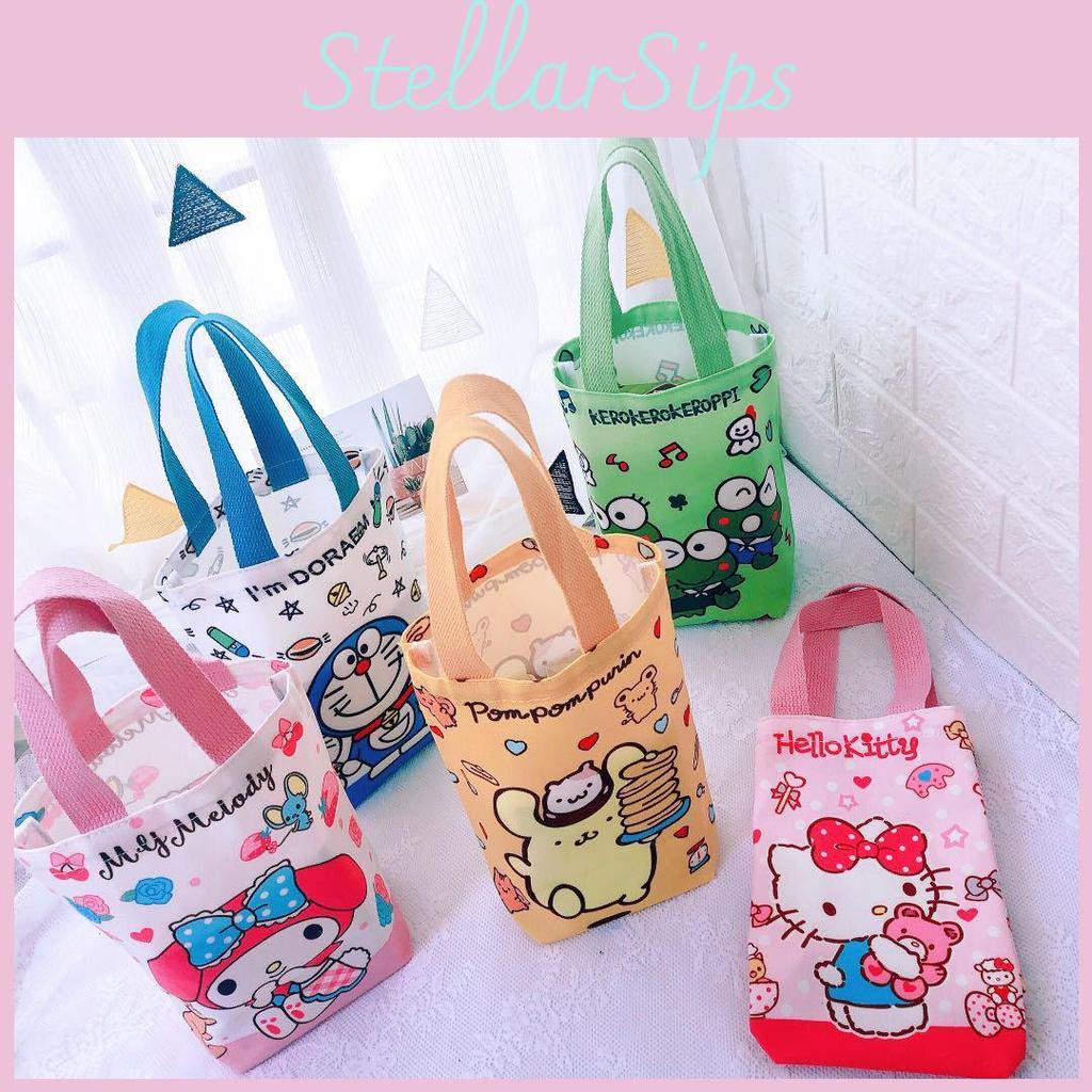 Shin Chan Small Multipurpose Canvas Bag With Insulation For Kids And Adults