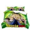 Japanese Anime Dragon Ball Bedding Set Goku Duvet Cover Comforter Bedclothes Single Twin Full Queen Size 3D Kids Adult Boys Gift