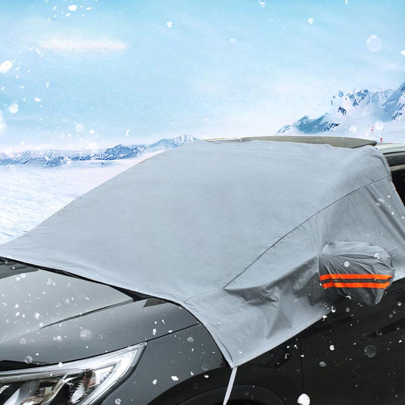 

Автомобильный антифриз, защита от ветра и снега, чехол на лобовое стекло автомобиля для защиты от солнца и пыли, зимние автомобильные принадлежности, снежный щит
