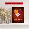 Galatasaray Personalized Name Round Diamond Painting Kit Diamond Embroidery Painting Rhinestones Mosaic Frameless Handwork Decoration Arts