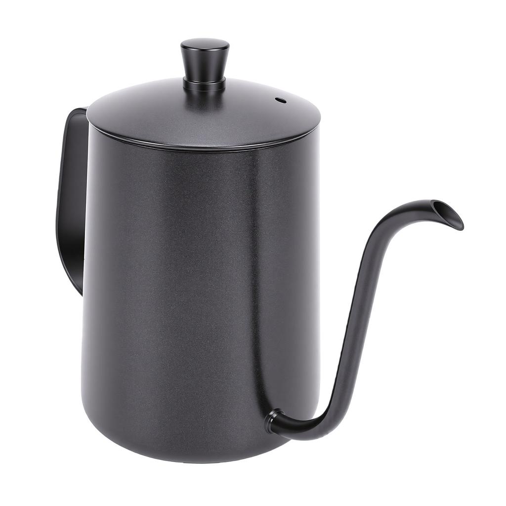 Pour Over Gooseneck Coffee Kettle 600ML Long Narrow Drip Spout Coffee Tea Pot Stainless Steel Water Kettle