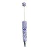 Personalized Gift Pen DIY Beadable Pen, Rhinestone Faux Pearl Ballpoint Fancy Glitter Stationery for Crafts Crafting, Student Office Writing