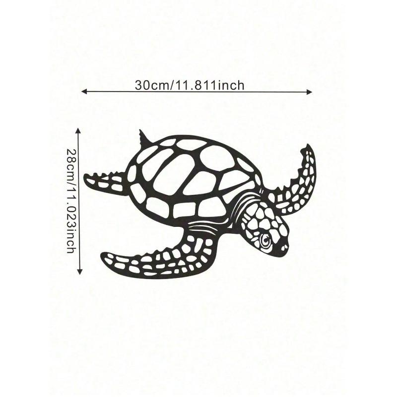 Sea Turtle Wall Decor Metal Art Coastal Nautical Ocean Beach House Gift Home Decor разноцветный