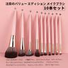 MSQ Makeup Brush 10 Soft Cosmetic Foundation Eyeshadow Blush and Made with Carefully Selected Super Suitable for Sensitive Skin Set, Brushes, Brushes,