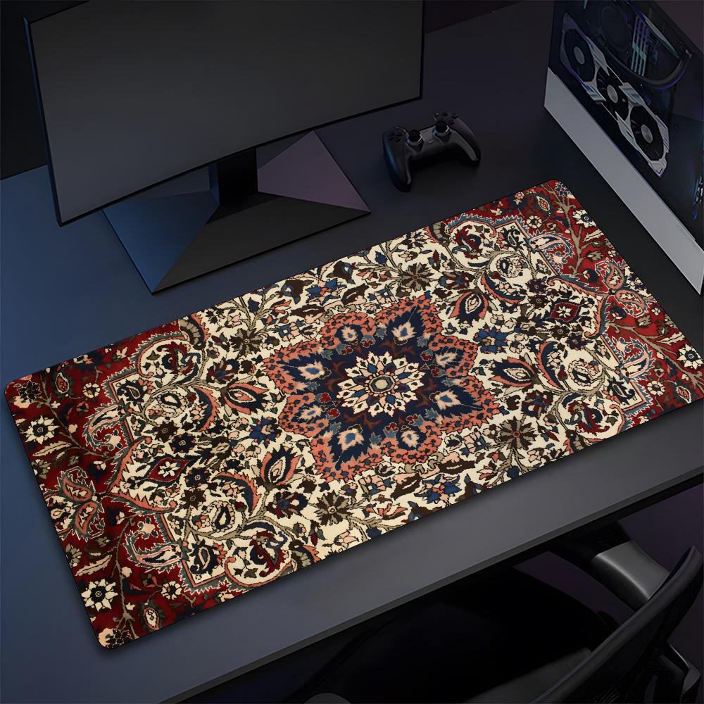 Persian Carpet Mouse Pad High Quality Natural Rubber Mouse Pad The Most Professional Washable Laptop Mouse Pad