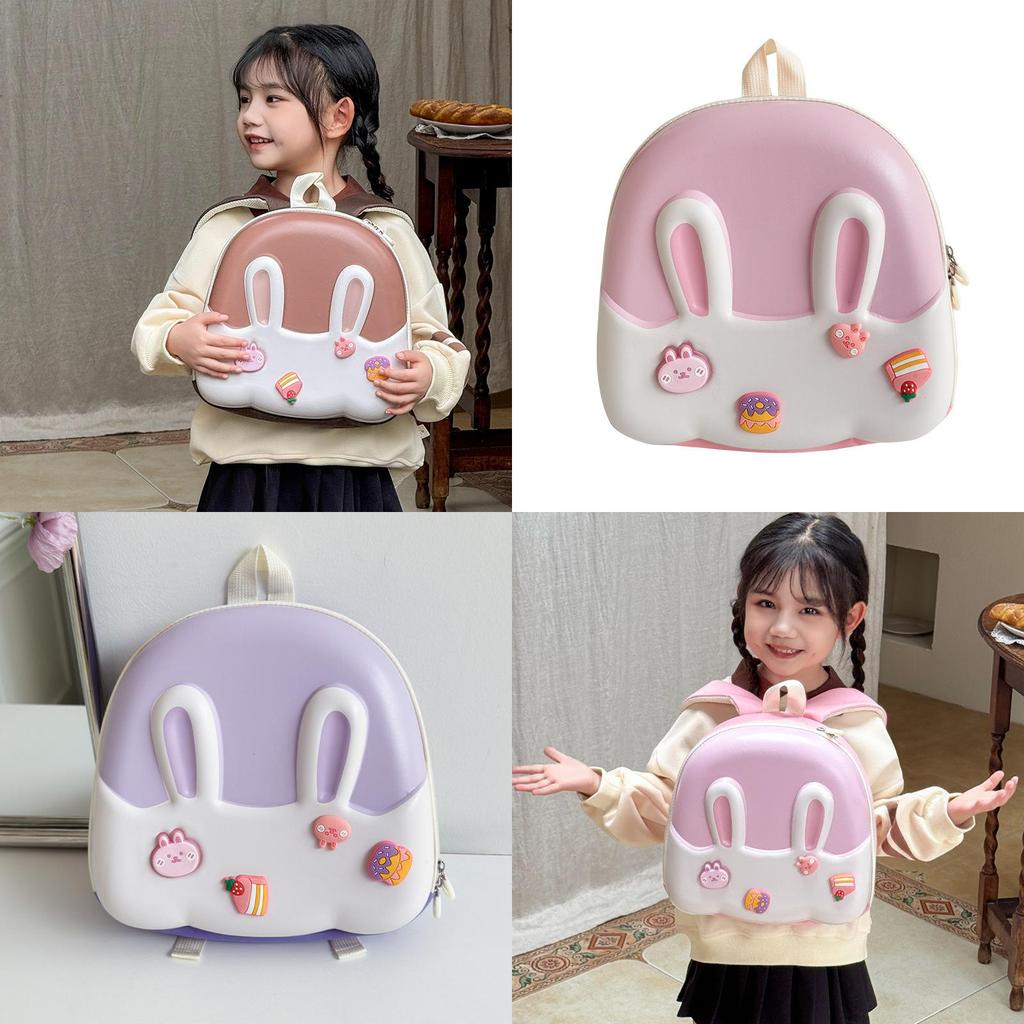 Adorable Cartoon Bunny Backpack For Kids With Light Features Suitable For Ages 2 To 5