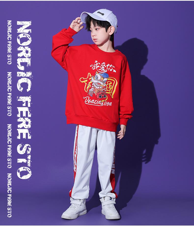 Kids' Cheerleading Costume for New Year's, Kindergarten, Primary School, Autumn Sports Day, and Opening Ceremonies