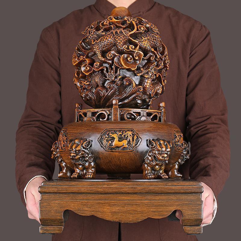 Large Qiankun Ding Ornament: Bestselling Home & Office Decor, Perfect for Housewarming or Company Gifts