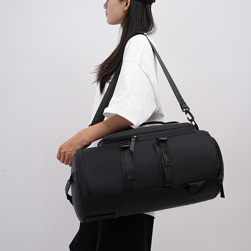 New large-capacity travel bag, multifunctional handbag, sports backpack, dry and wet separation gym bag
