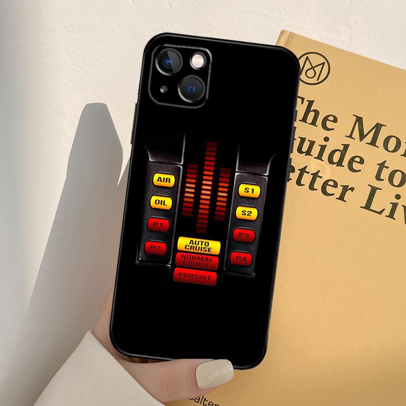 Knight Rider KITT Car Phone Case For iPhone 16 15 14 Pro Max Plus 12 11 13 Pro Max 12 Mini 13 Mini Cover