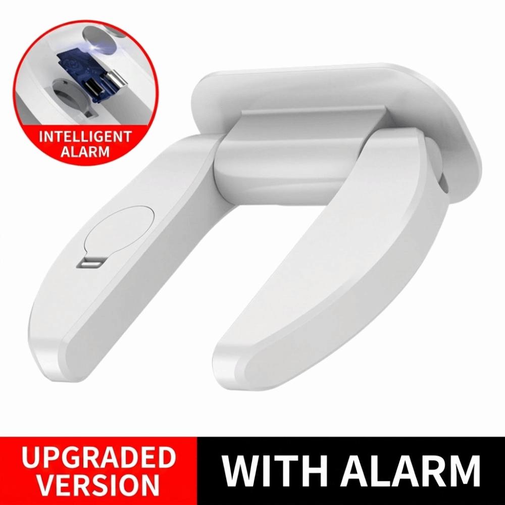 Protection Device Door Handle Lock Durable Door Block Safety Device Door Stopper Alarm  Baby Safety