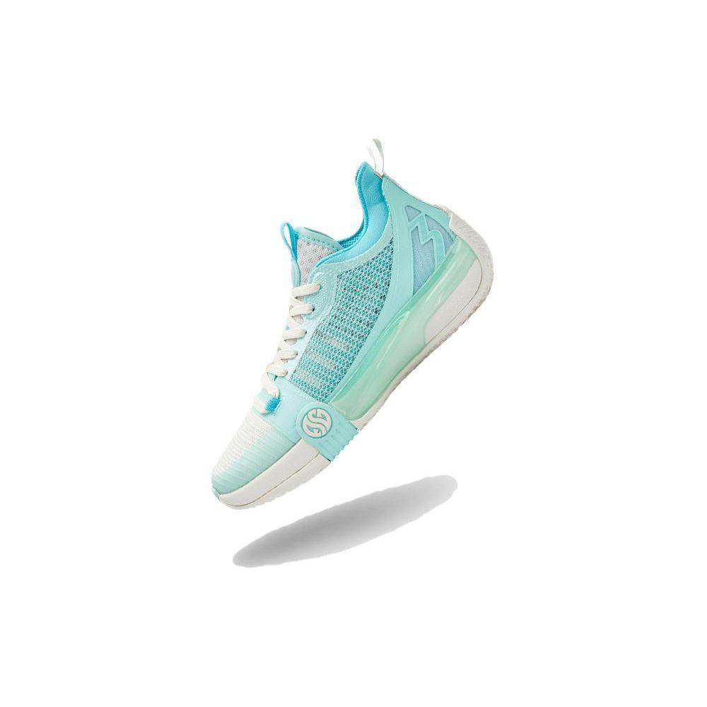 361 Zen 3 Mojito Fashion Trend Mid top Basketball Shoes Women's Wave Green 582211116-2