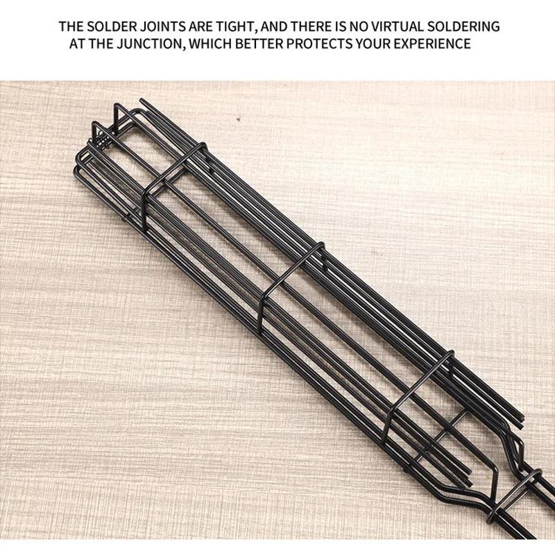 4 kusy košů na grilování špízů, grilovací rošt pro grilování zeleniny, kuřecího masa, masa