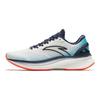 Anta Round Toe Lace-Up Low-Top Running Shoes Men Sneakers White Blue 112415582-6
