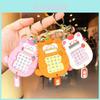 Adorable Cartoon Cat Calculator Keychain Cute Bag Accessory For Kids And Adults