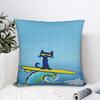 Pete the Cat Pillow Cover  Design Cushion Cover Novelty Pillow Case For Wedding Party Home Decor