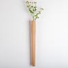 Creative Wooden Vase Wall-mounted Wall Decoration Flower Inset Bottle Plant Hydroponic Flowerpot Home