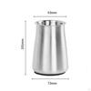 Coffee Ground Sifter Powder Sieve Stainless Steel Cup Receiver Reusable for Bar