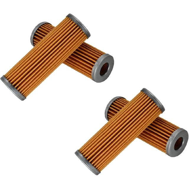 Fuel Filter 15231-43560 1T021-43560 Compatible with Kubota Tractor B1500 B2100 B4200 B5100 B6200 B7100 B9200 G3200 G4200 G5200 G6200, 4 Pack Fuel