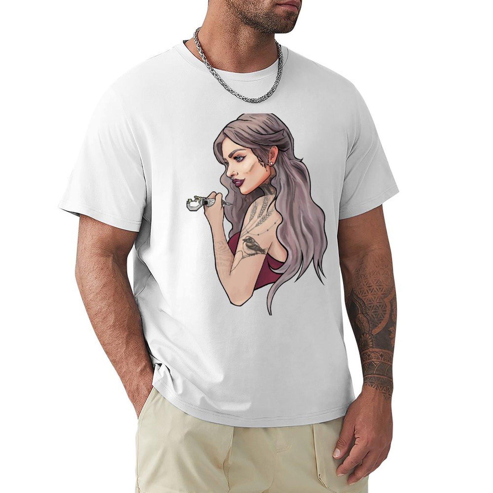 Ryan Ashley  Inkmasters TShirt anime t shirts oversizeds mens plain t shirts S