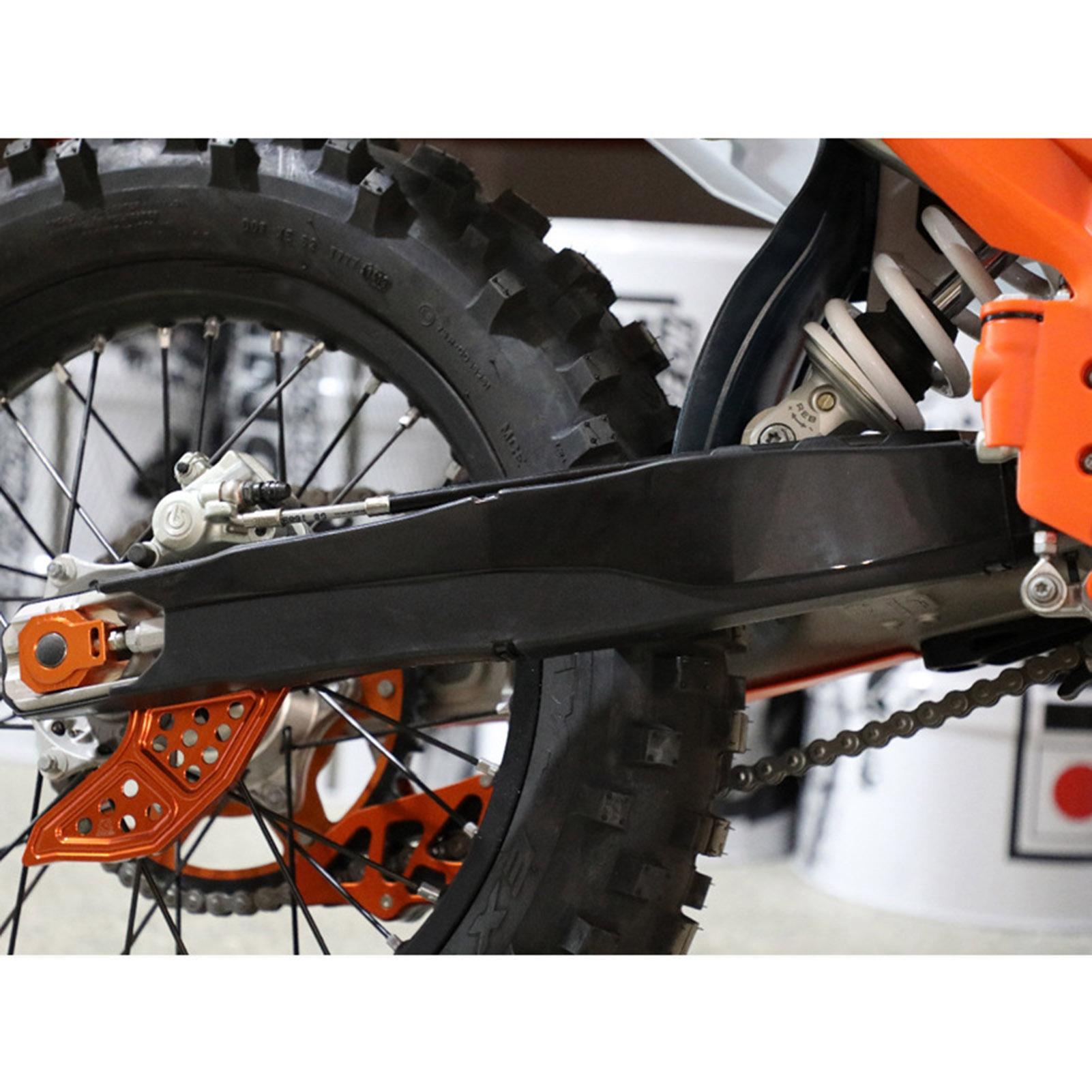 

Motorcycle Swingarm Guard Swing Arm Protector replacement for EXC EXC F XCW XCW F 200 250 300 350 450 500 2012 2020 чёрный