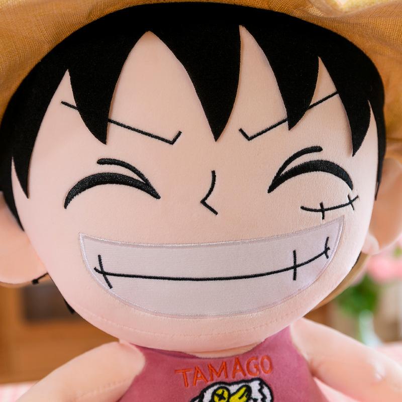 Luffy Doll One Piece Chopper Doll Plush Toy Luffy Doll Large Rag Doll Pillow Birthday Gift