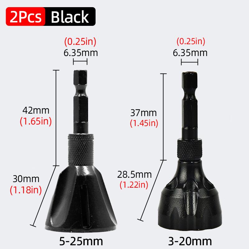 Deburring External Chamfer Tool Remove Burr Clean Bolt Tools Cutter Bolts Thread Fillet Trimming Knife Accessories 3-20mm 5-25mm