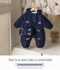 Autumn & Winter Baby Jumpsuit Windbreaker: Infant & Toddler One-Piece Outerwear Coat Romper