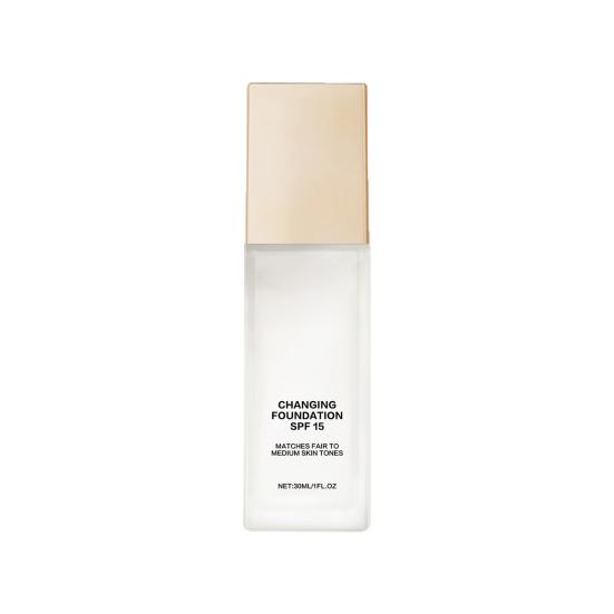 

1/2/3Pcs 30ML Color Changing Foundation Long-Lasting Oil Control Blemish-Free Foundation Lightweight Hydrating Liquid Foundations for All Skin Types 1pc